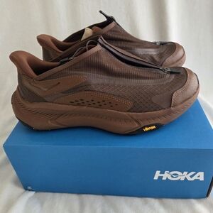 Hoka Project Transport Mineral Brown/Walnut Sneaker Sz 10.5 Women 9.5 Men NIB